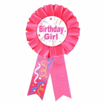 Narodeninový kotilión Birthday Girl 1db Rózsaszín